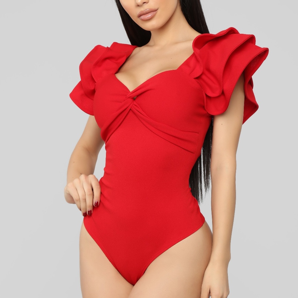 Ruffle Adore Bodysuit